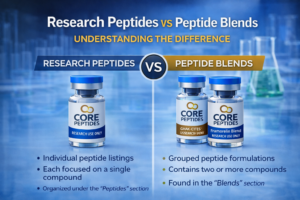 research peptides and peptide blends comparison