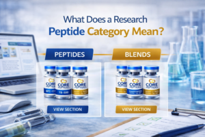 research peptide category guide